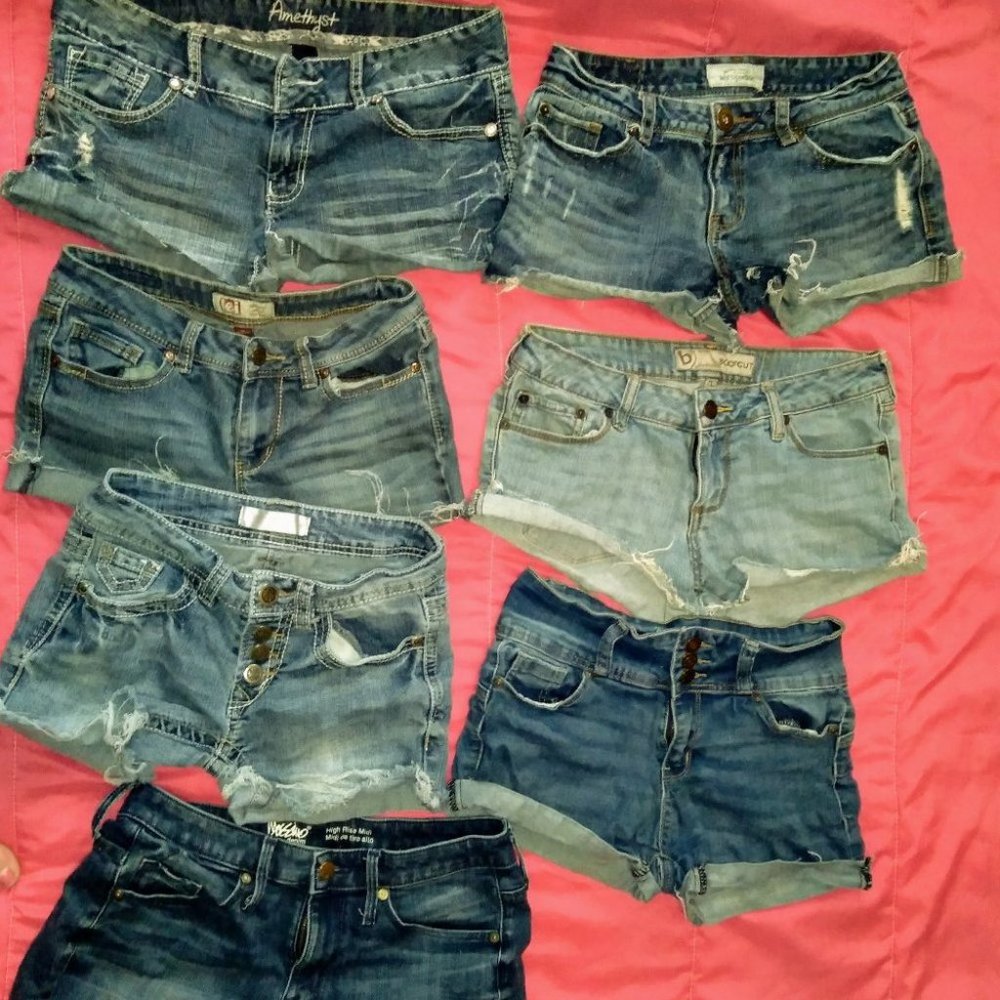 🤩lot OR individuals of jean shorts